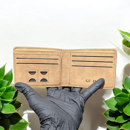 Horizontal “M” Brown Wallet