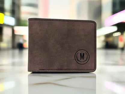Horizontal “M” Dark Brown Wallet