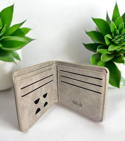 Horizontal“M” Grey Wallet